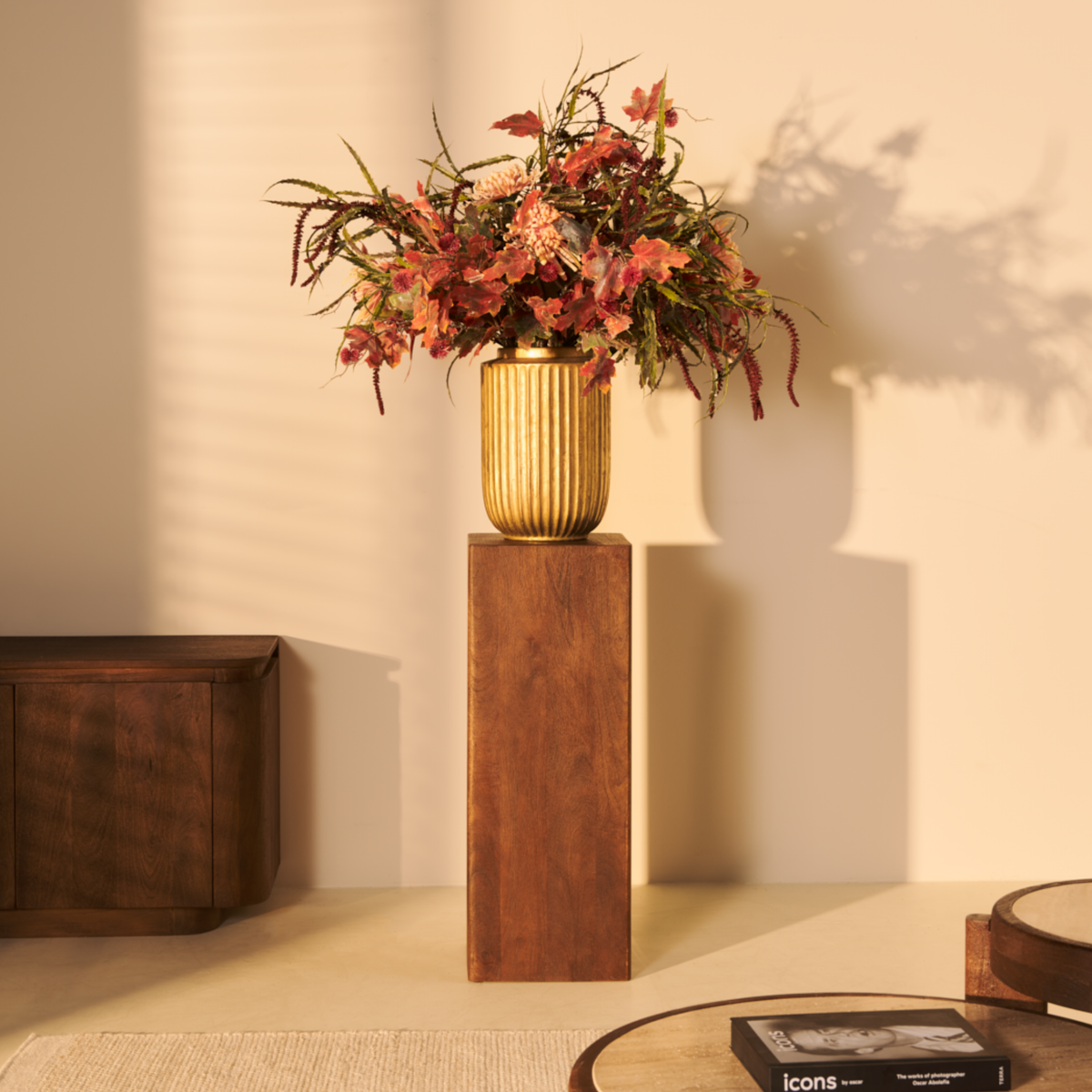 Plantenstandaard Bora - 80 cm Bruin