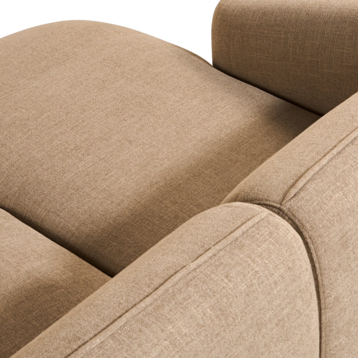 Hoekbank Laila - Stof Taupe rechts