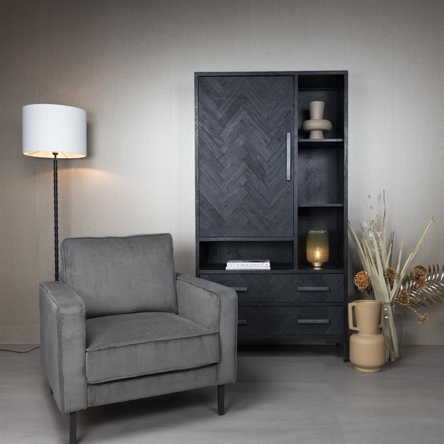 Fauteuil – Norwich – Grijs – Tower Living