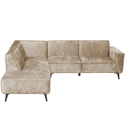 Hoekbank Leeds - Beige Touch 102 - Ottomaan L - Tower Living