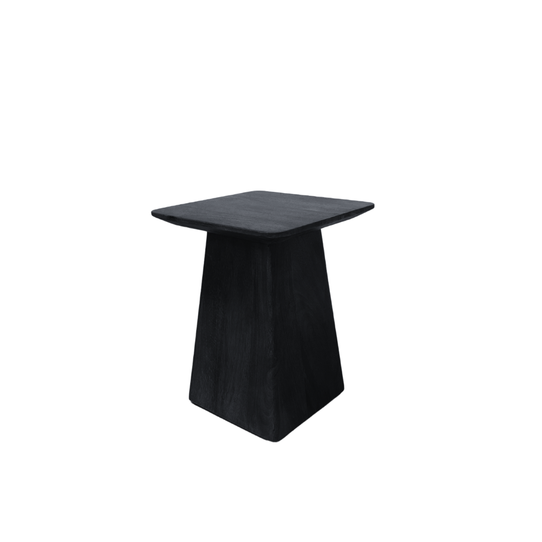 Salontafel Vierkant 40 x 40cm Zwart