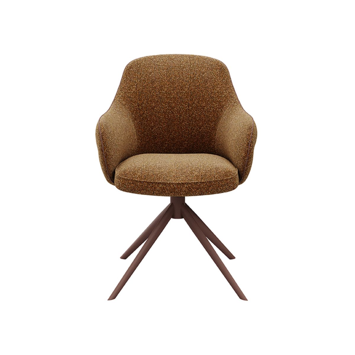 Eetkamerstoel Bern - Coral Royal Boucle | Coral Metaal