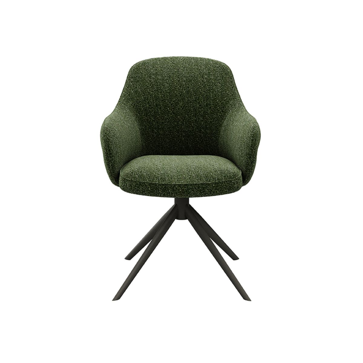 Eetkamerstoel Bern - Forest Bouclé / Forest Metaal