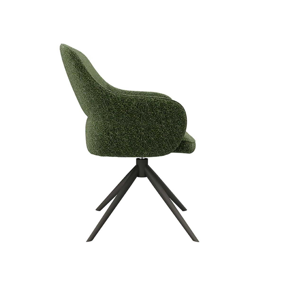 Eetkamerstoel Bern - Forest Bouclé / Forest Metaal