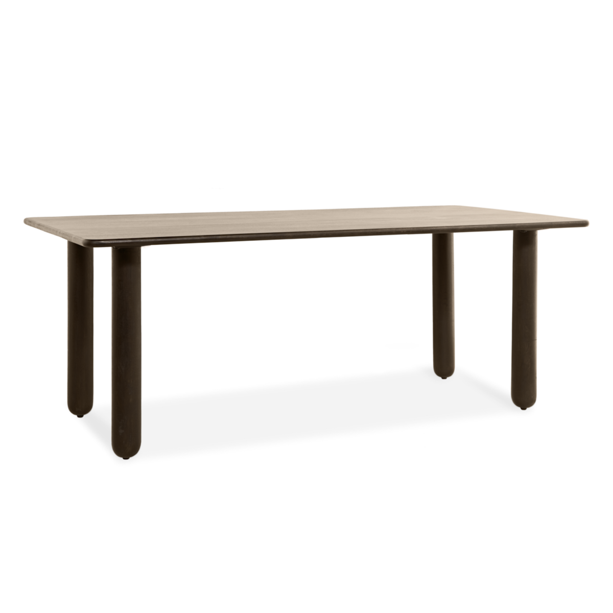 Eettafel Rondo - 220 cm Donkerbruin