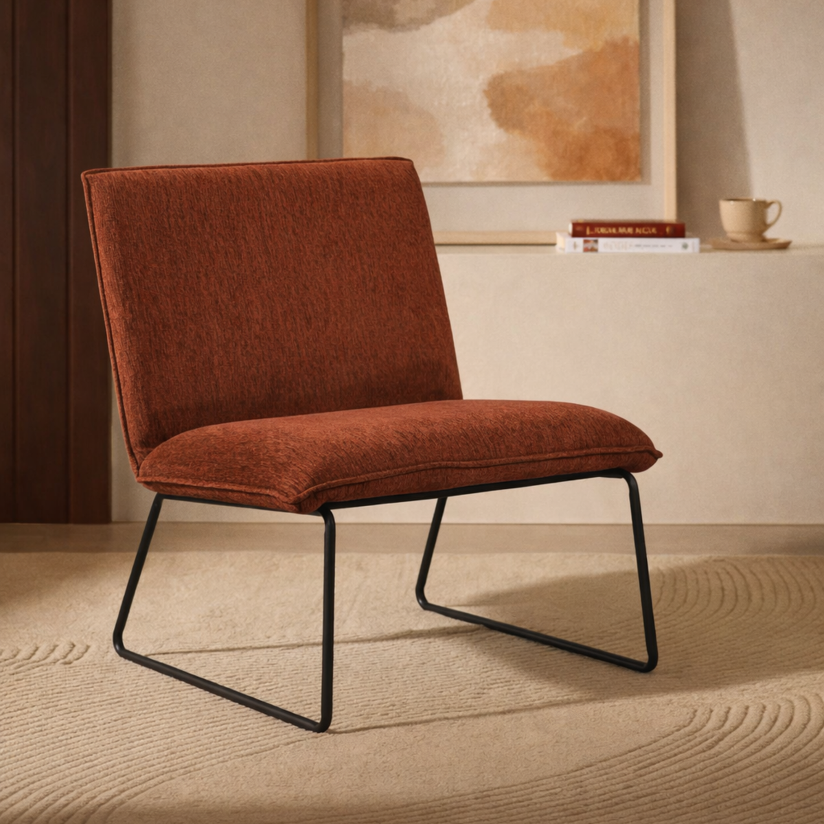 Fauteuil James - Burgundy – foto 3
