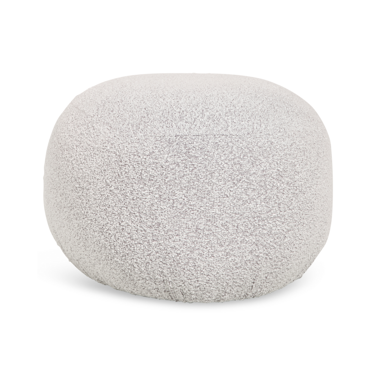 Poef Milly - Bouclé Naturel