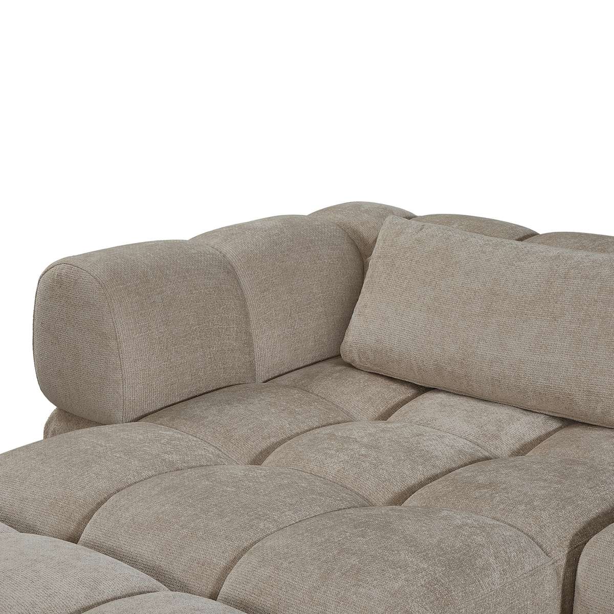 Hoekbank Sofia - Beige links