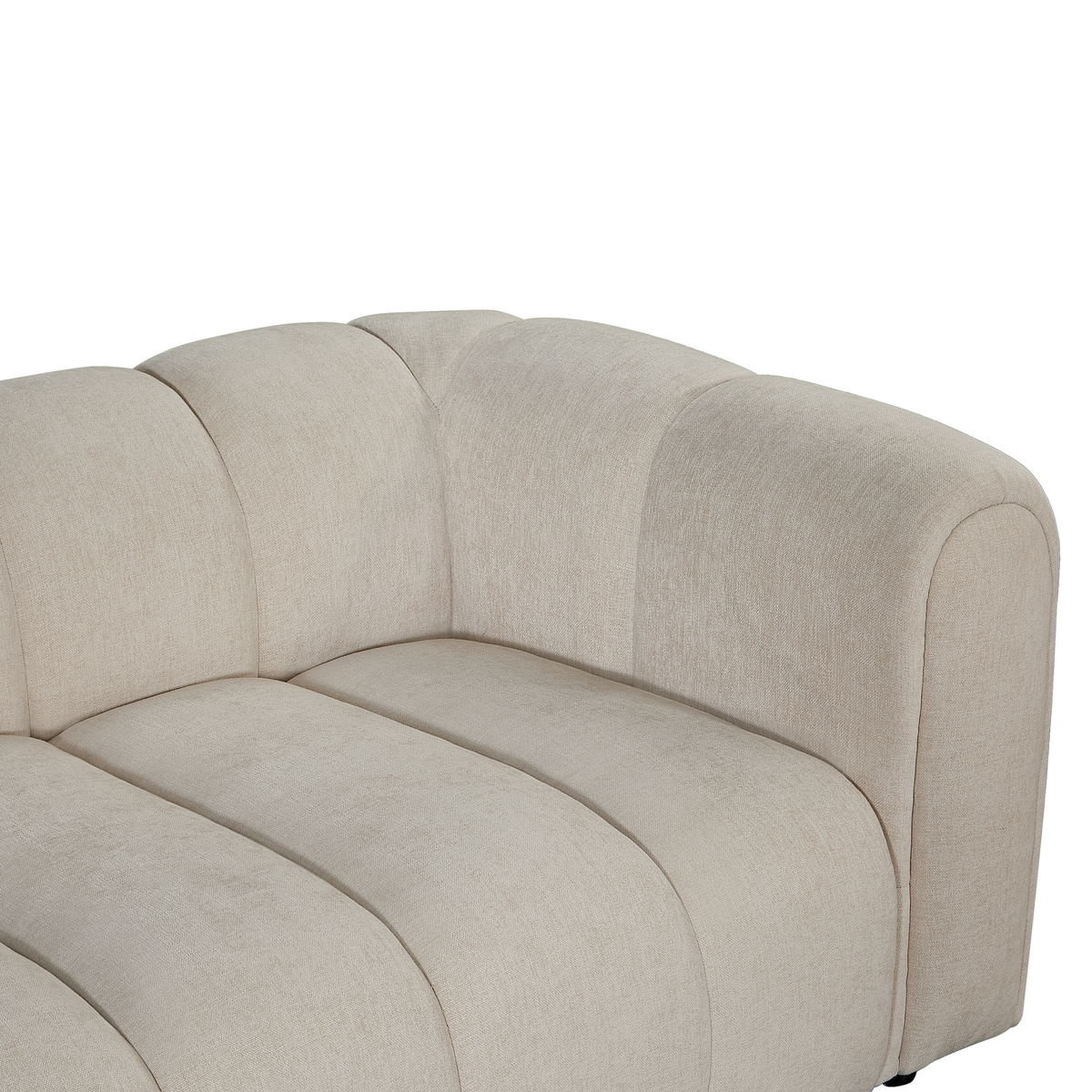 Hoekbank Fay - Beige links