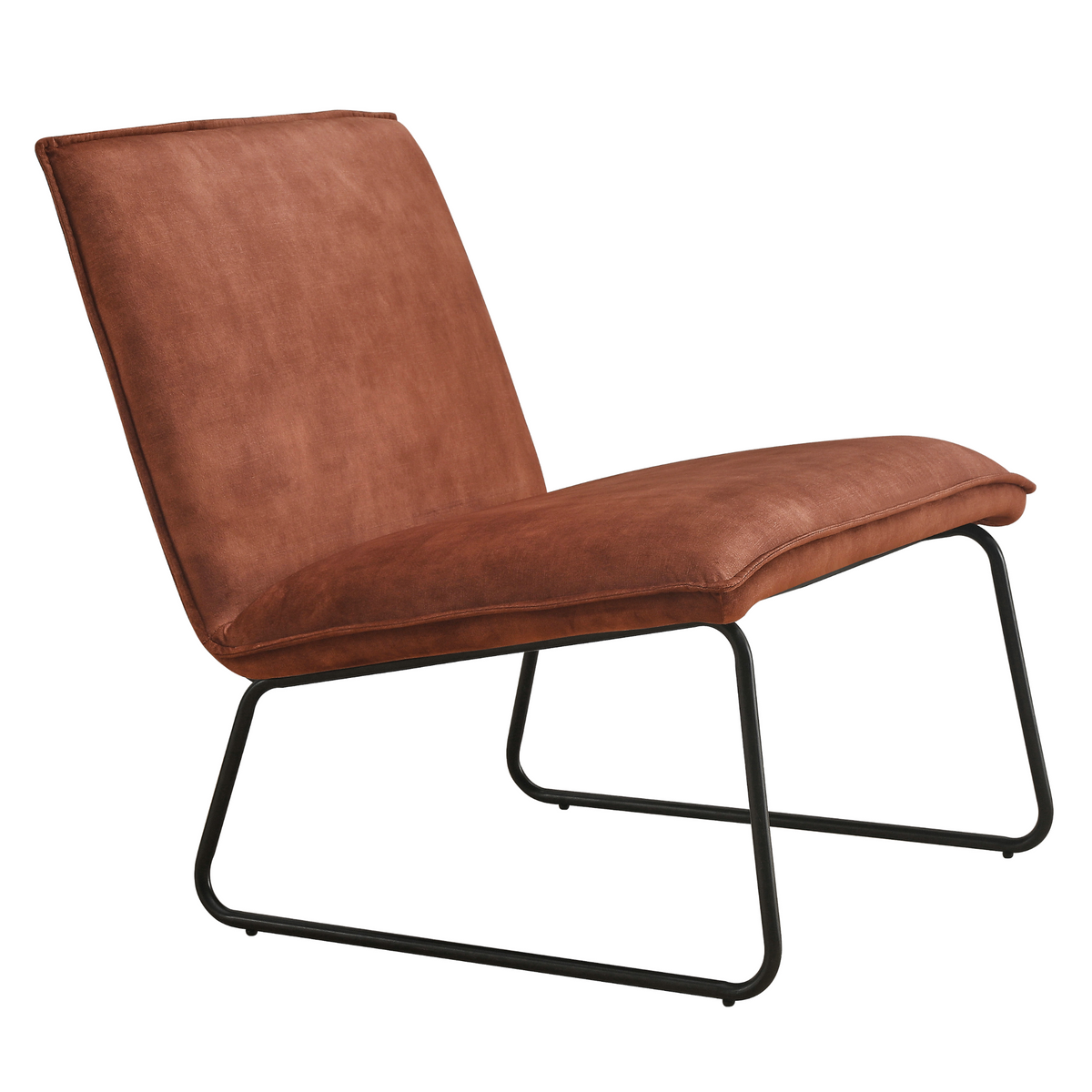 Fauteuil James - Velvet Roest – foto 4