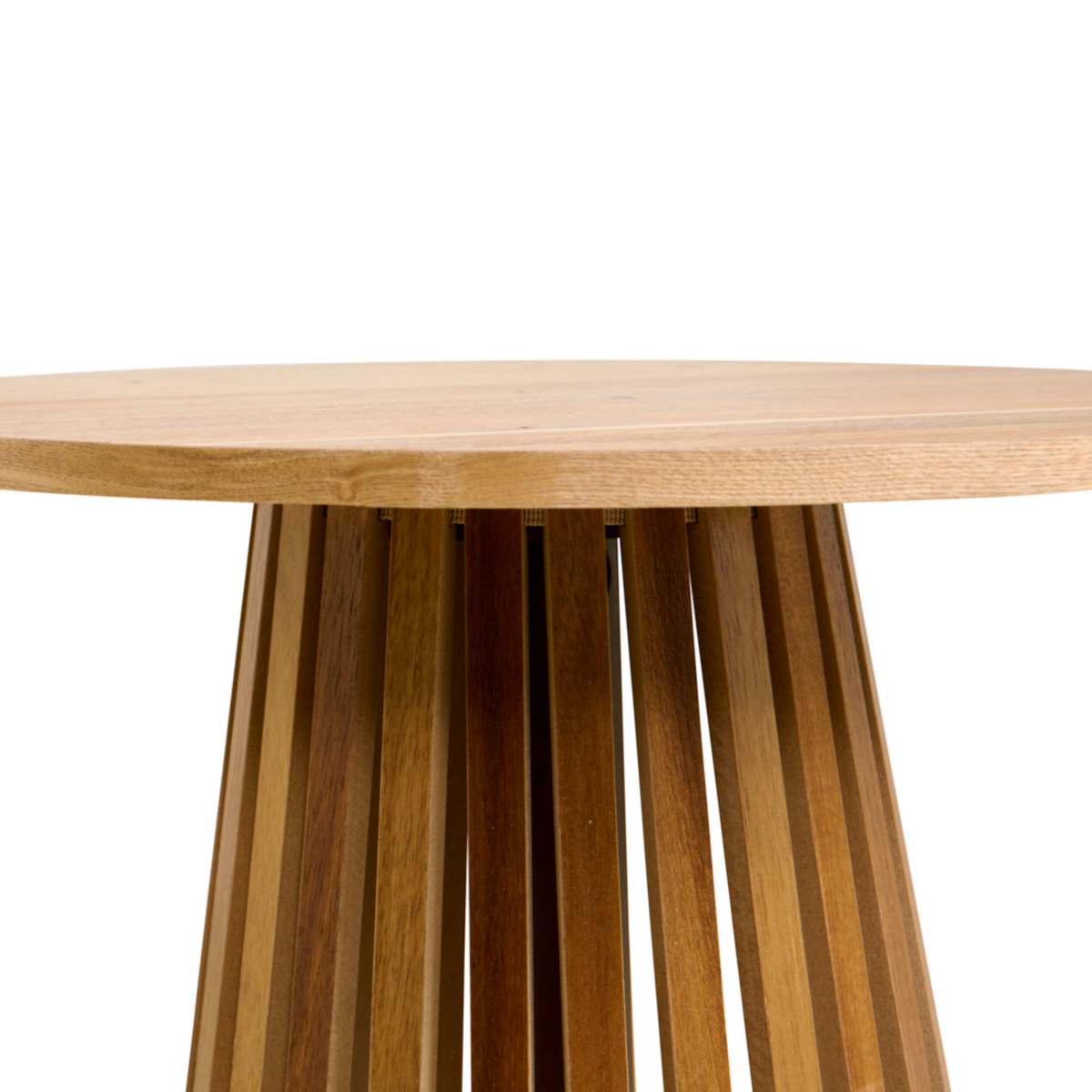 Bijzettafel Phiel - Naturel Ø 40 cm