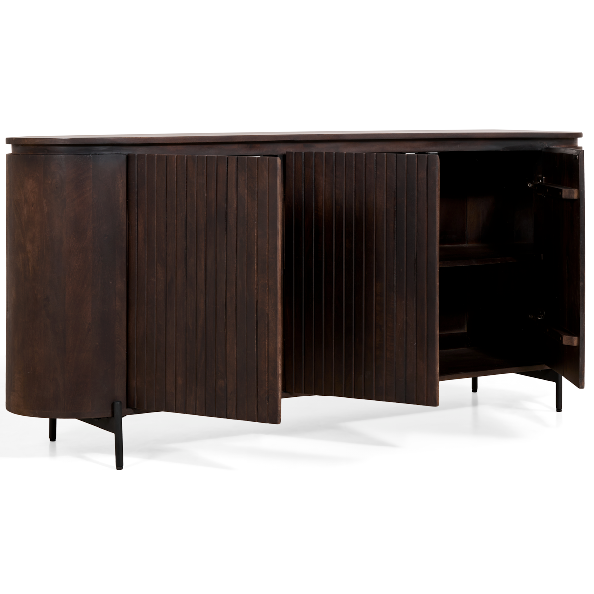 Dressoir Mokka - Donkerbruin 180 cm – foto 5
