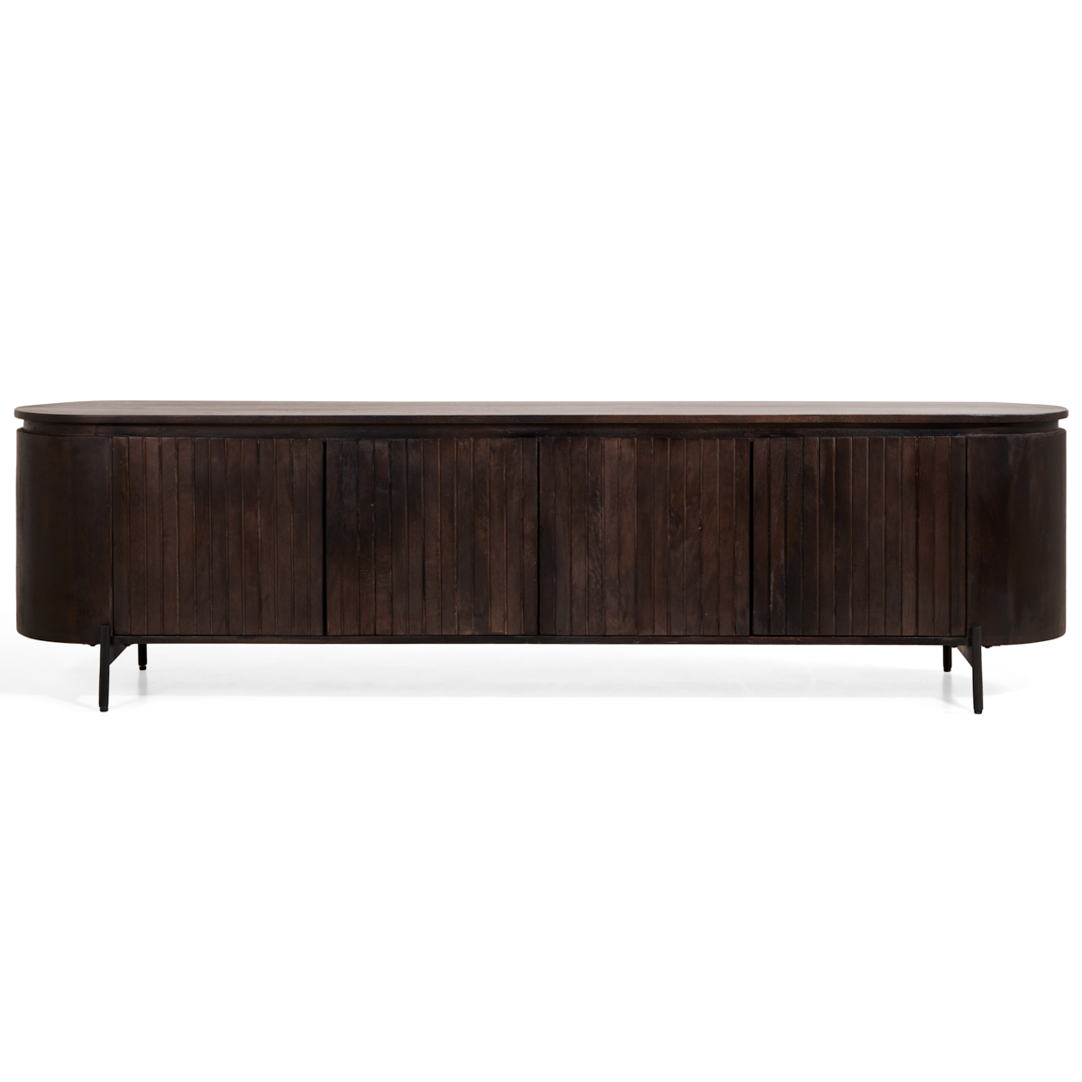TV-meubel Mokka - Donkerbruin 210 cm – foto 6