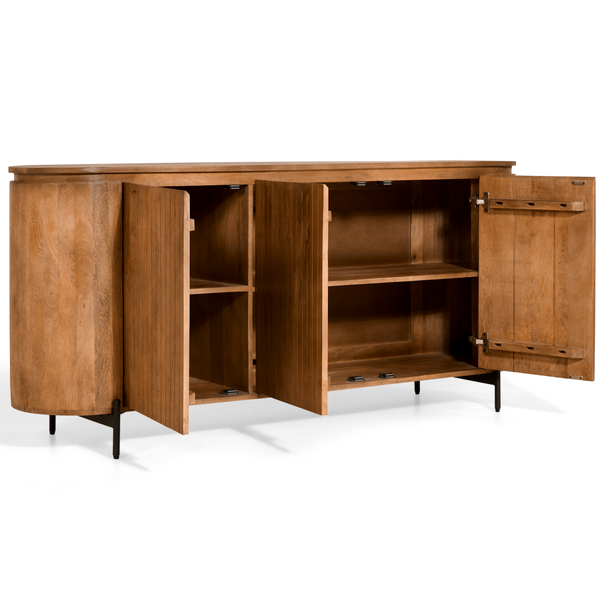 Dressoir Mokka - Lichtbruin 180 cm – foto 6