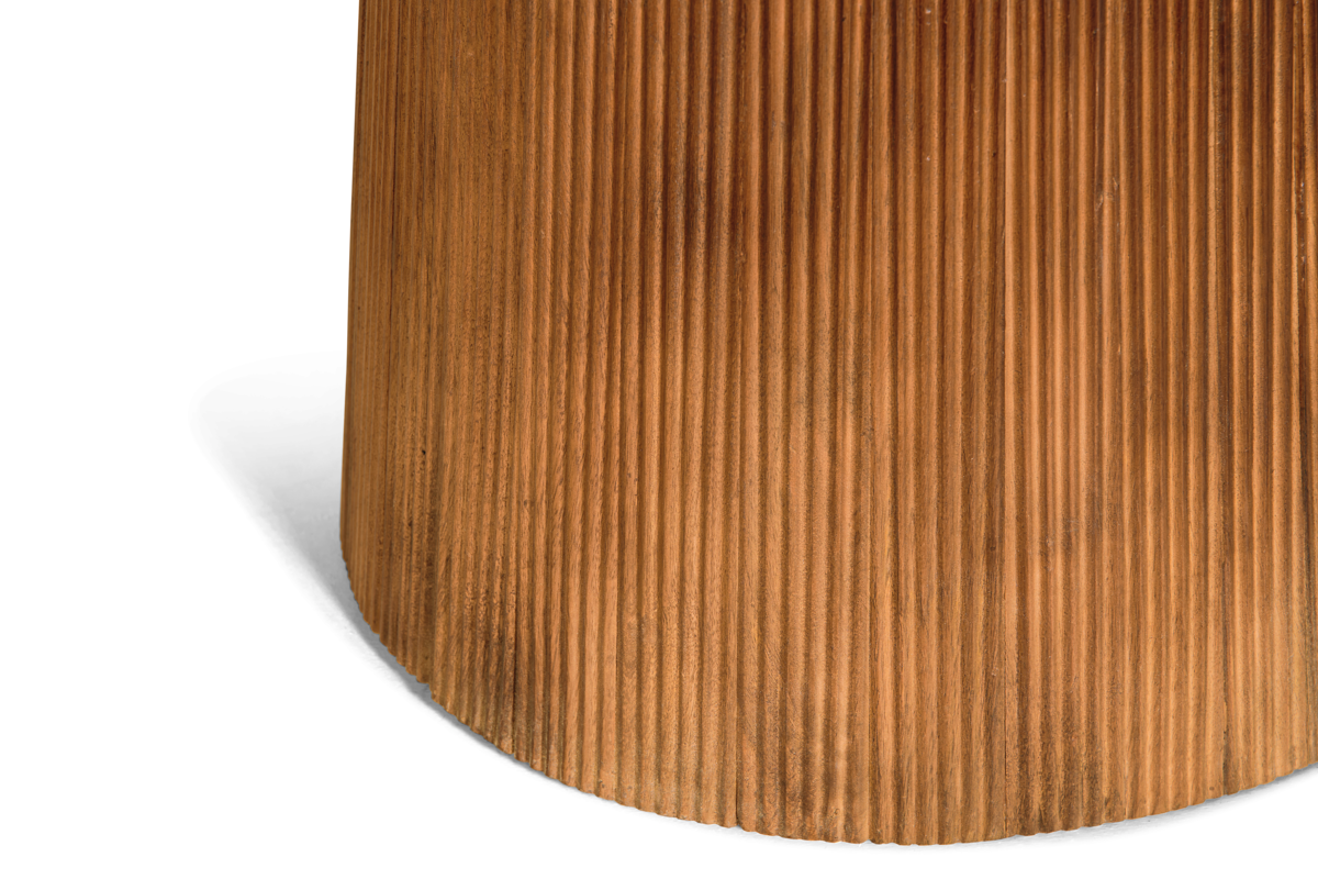 Eettafel Mokka Rond - Lichtbruin Ø 150 cm