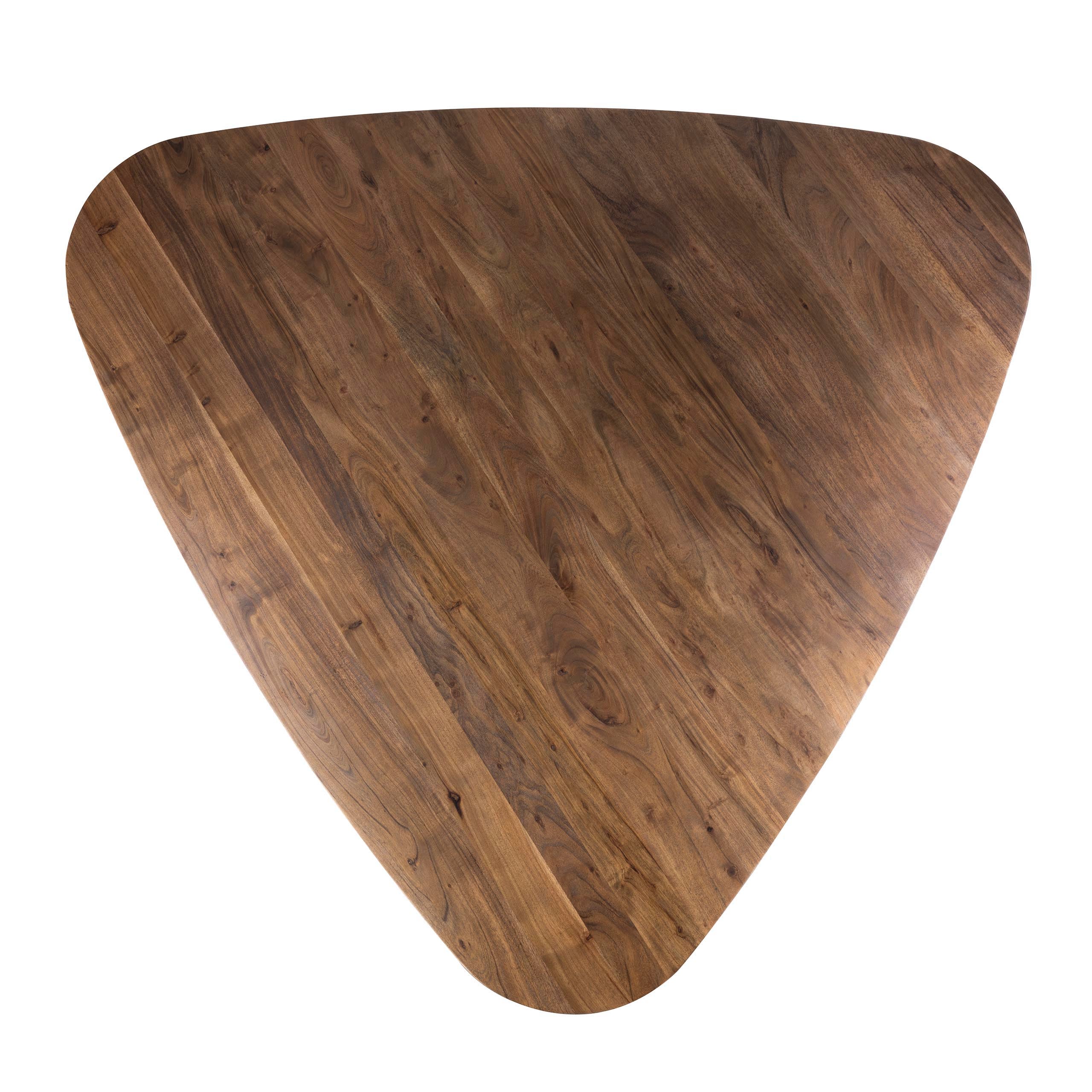 Eettafel Arcadia triangle 165cm / Massief acacia bruin