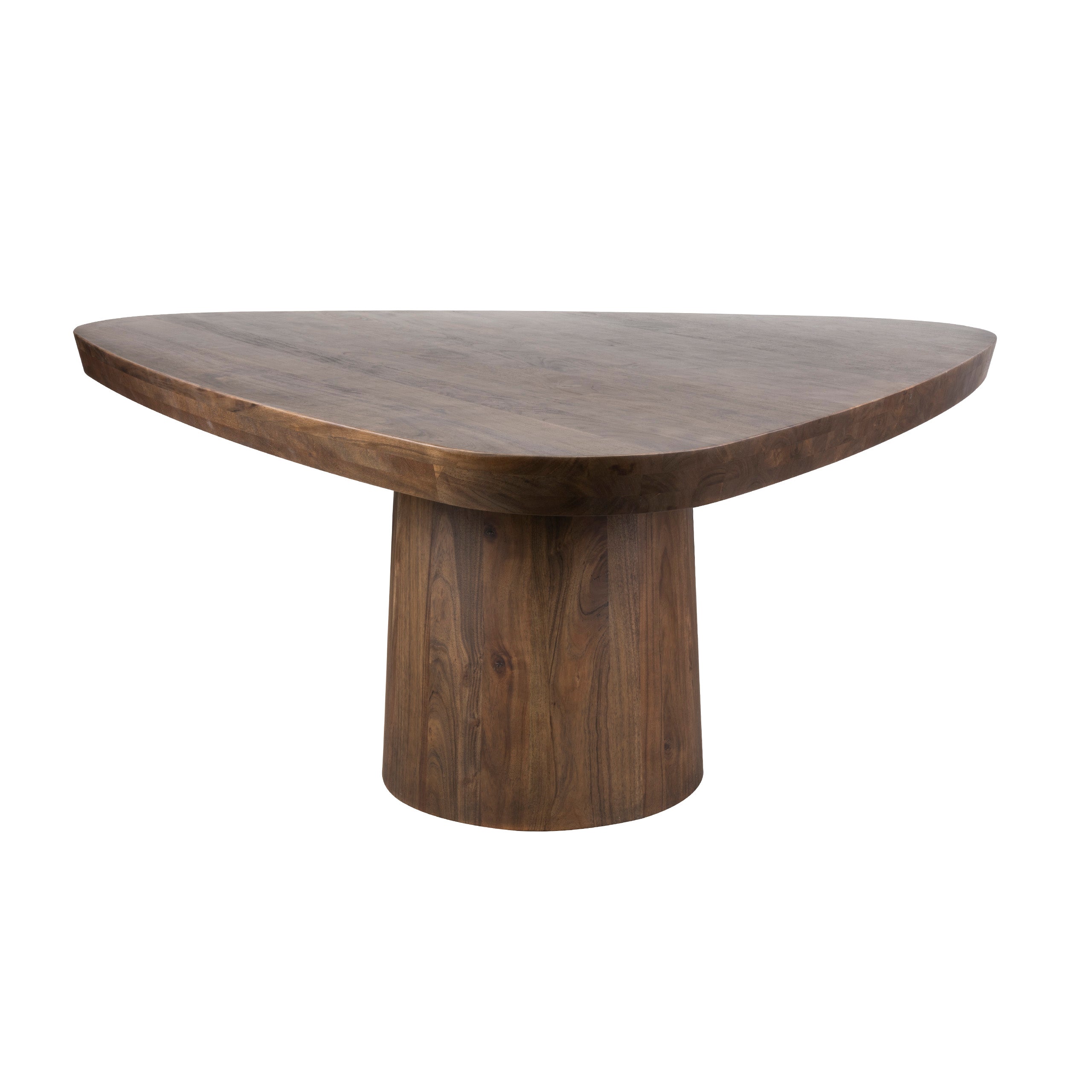Eettafel Arcadia triangle 165cm / Massief acacia bruin
