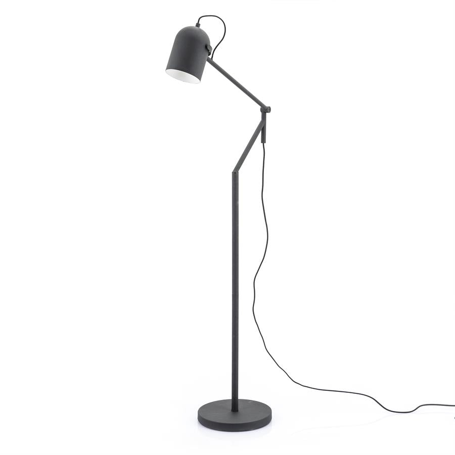 Lamp Floor lamp Sleek 47x28x161 – zwart | By Boo