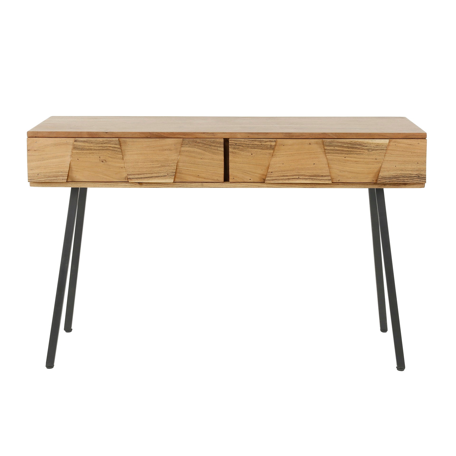 Hal Kaptafel Demn 2 Lades Massief Acacia