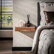 Nachtkastje Layer L 1 lade set van 2 / Massief acacia