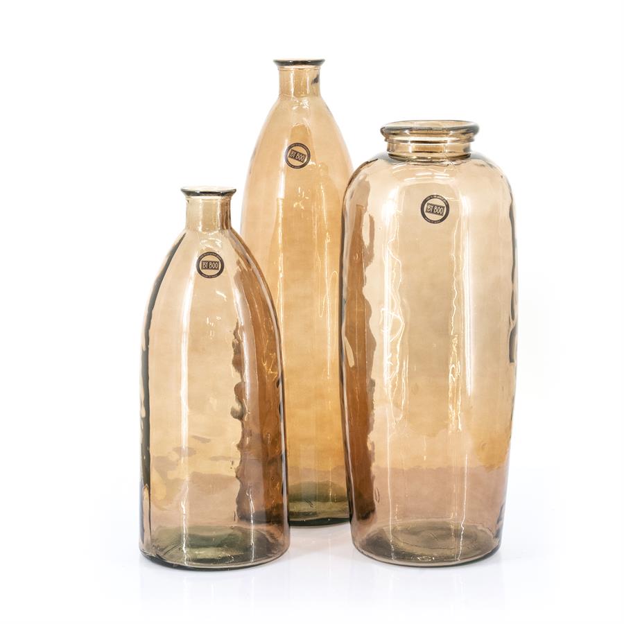 Pottery and vases Dali small 26x26x62.5 – bruin | By Boo