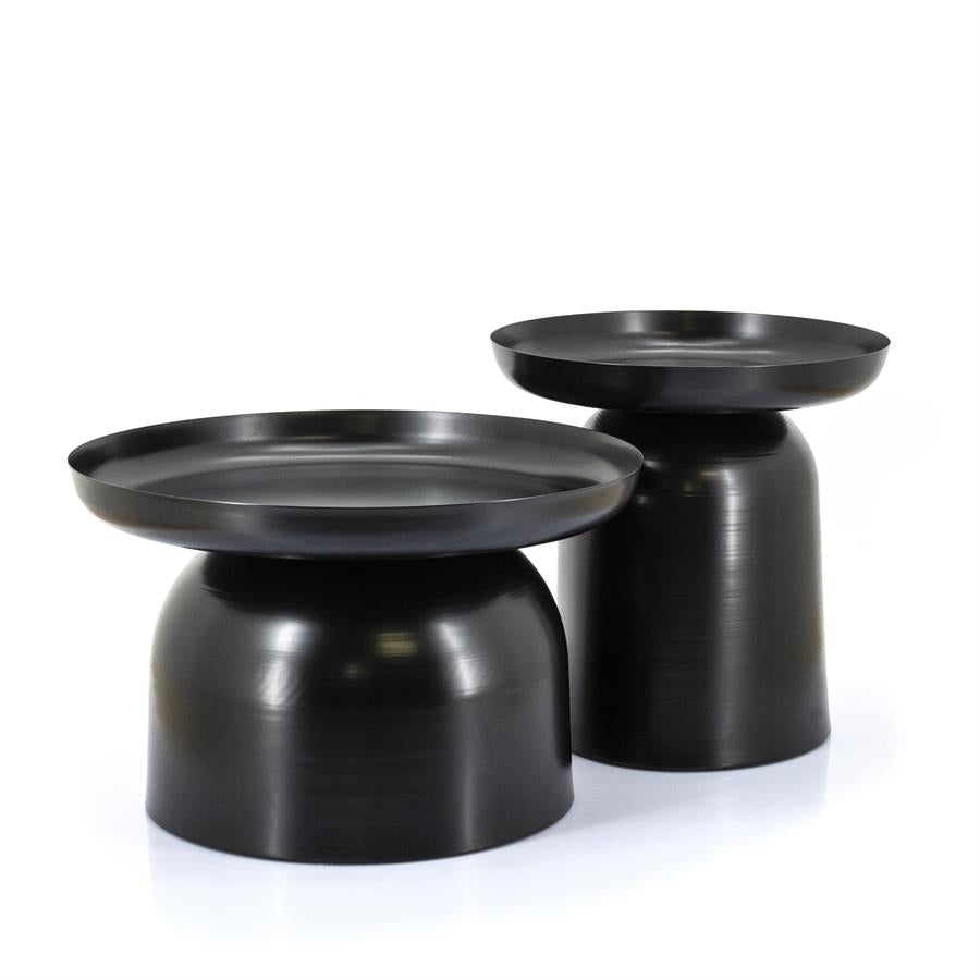 Tables Sidetable Bodie 45x45x46 – zwart | By Boo