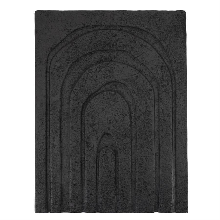 Wanddecoratie Echo 60x3x80 – zwart | By Boo