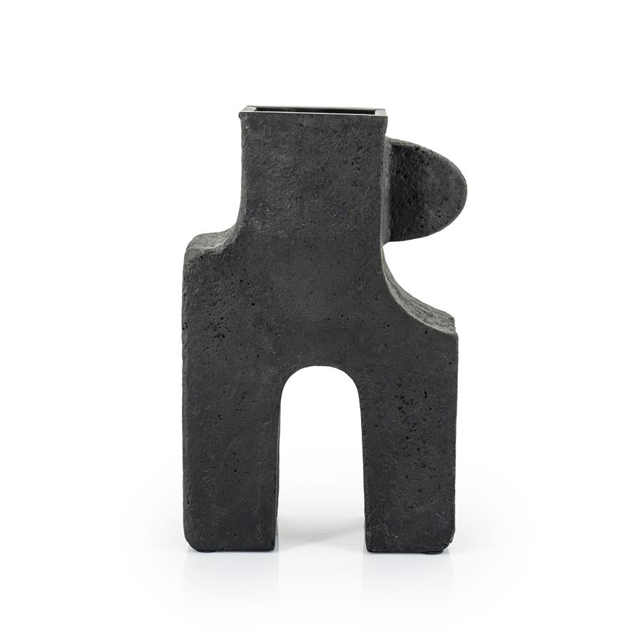 Pottery and vases Tribe small 29.25x14x47 – zwart | By Boo