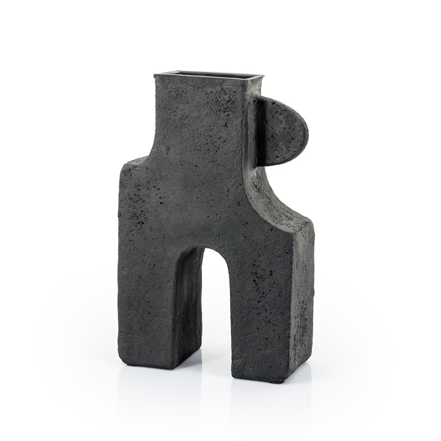 Pottery and vases Tribe small 29.25x14x47 – zwart | By Boo