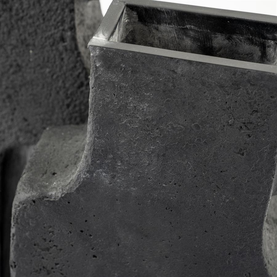 Pottery and vases Tribe small 29.25x14x47 – zwart | By Boo