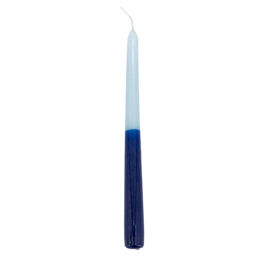Candles Grady 2,2x2,2x25,8 – blauw | By Boo