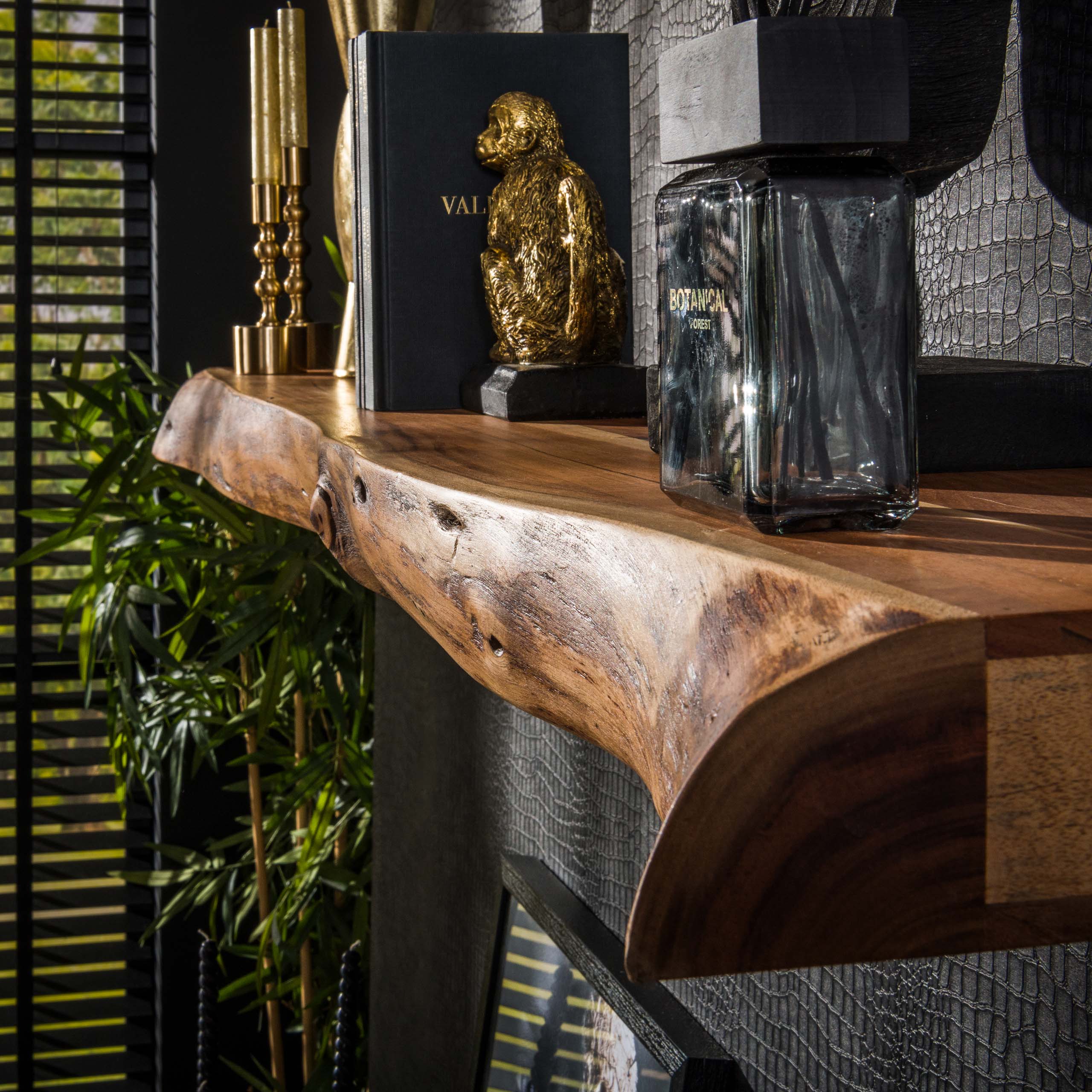 Wandplank Tree 150Cm Massief Acacia