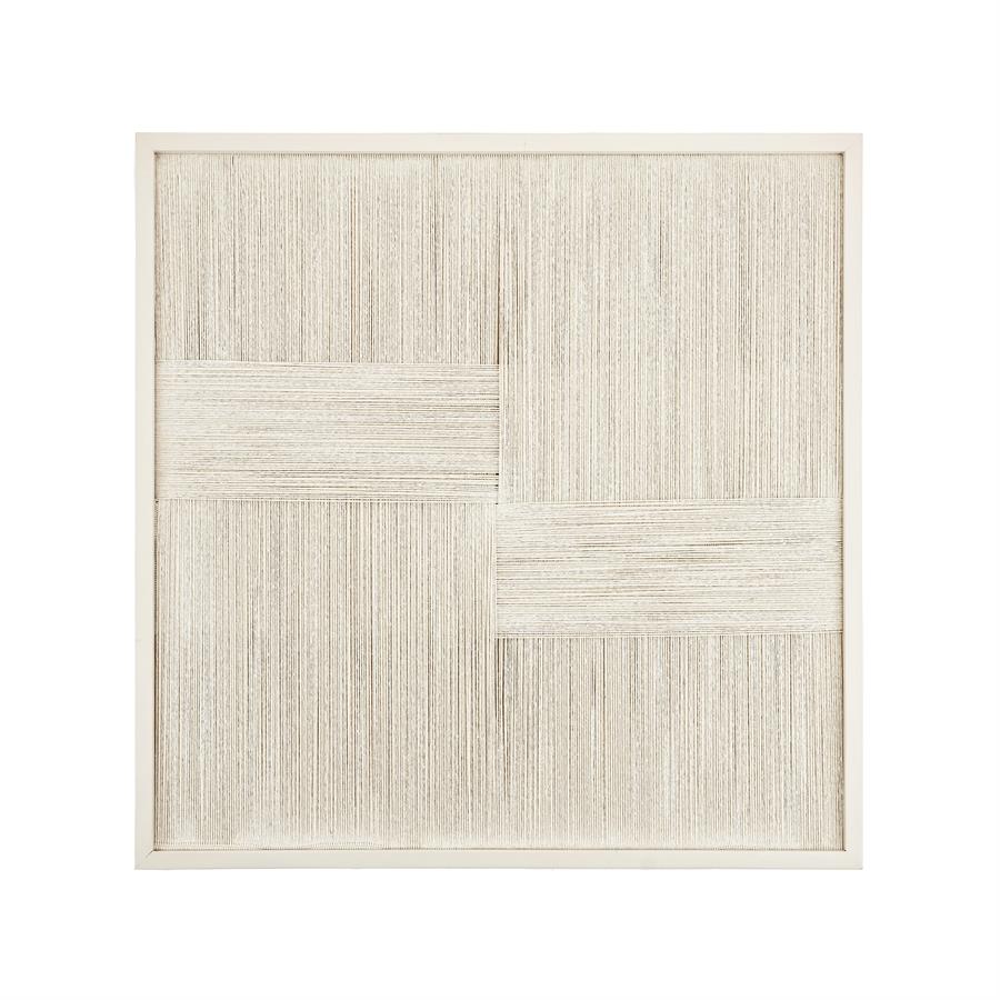 Wanddecoratie Lino 60x3x60 – beige | By Boo