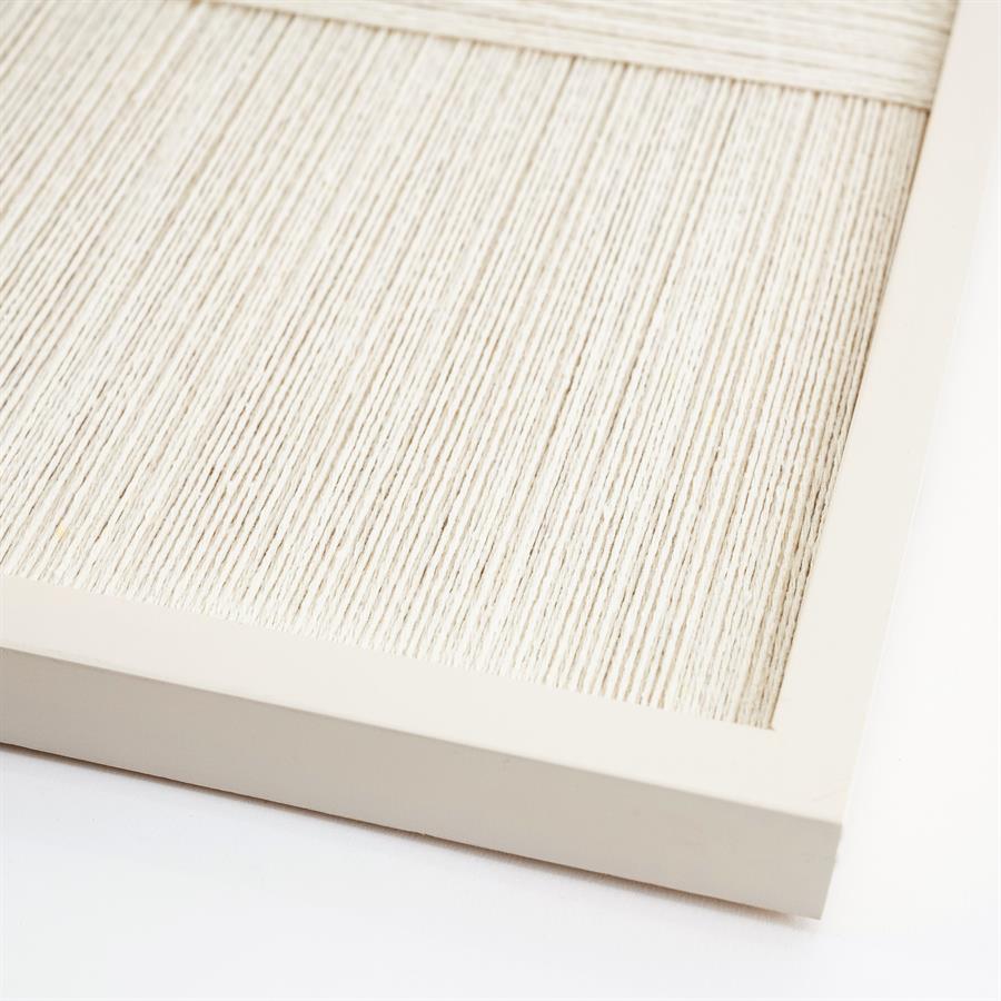 Wanddecoratie Lino 60x3x60 – beige | By Boo