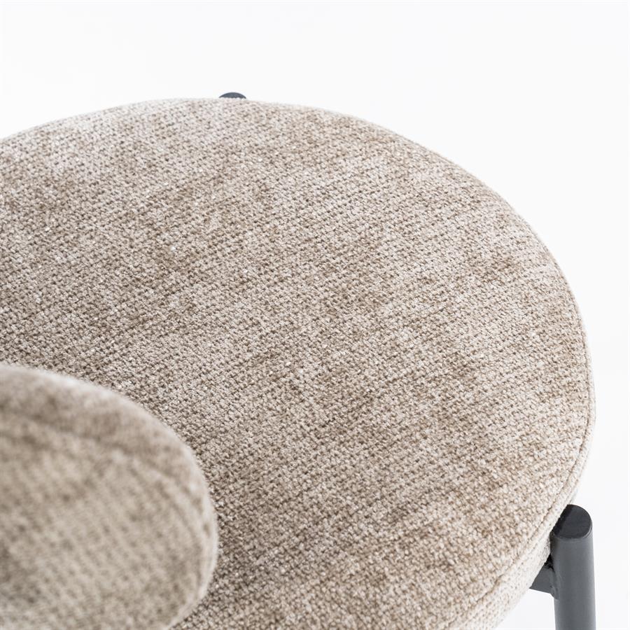 Stoel Oasis 54.5x59.5x78.5 – taupe | By Boo