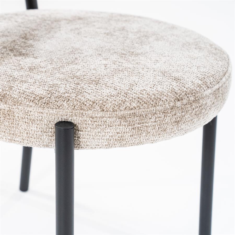 Stoel Oasis 54.5x59.5x78.5 – taupe | By Boo