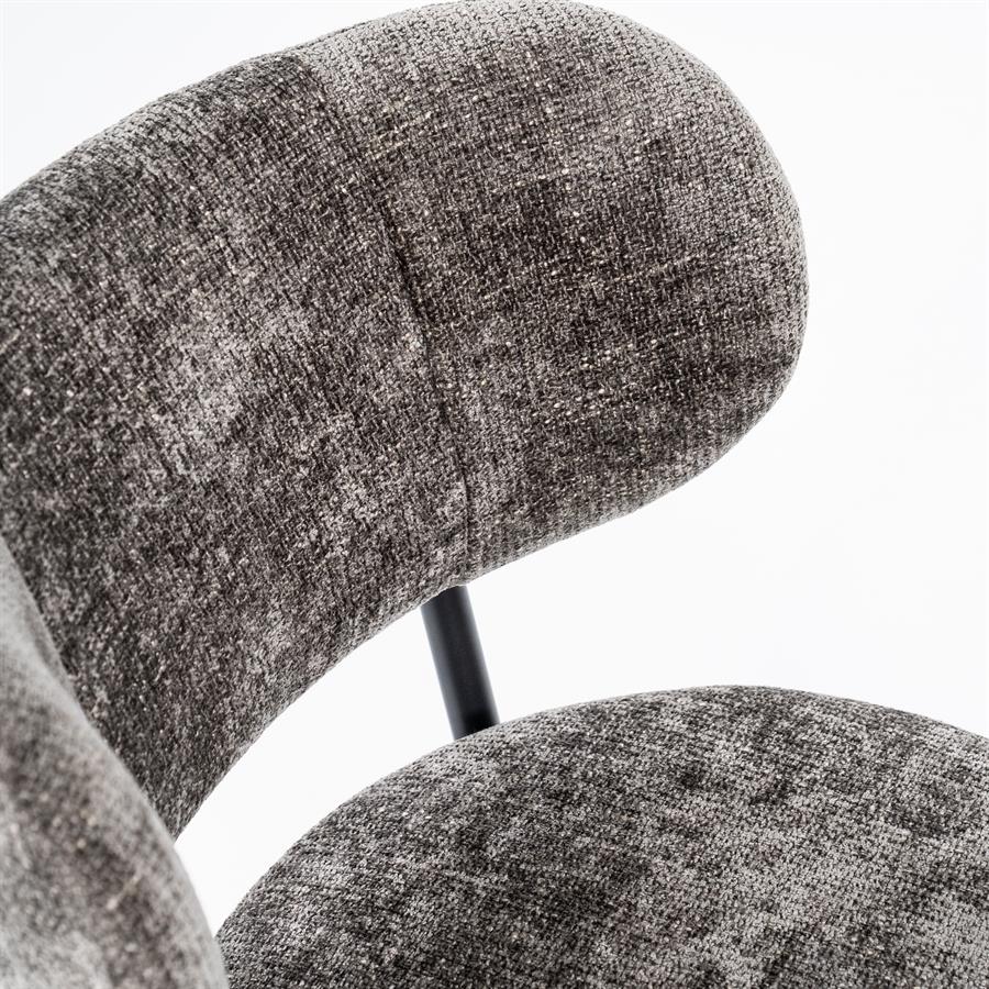 Stoel Oasis 54.5x59.5x78.5 – bruin | By Boo