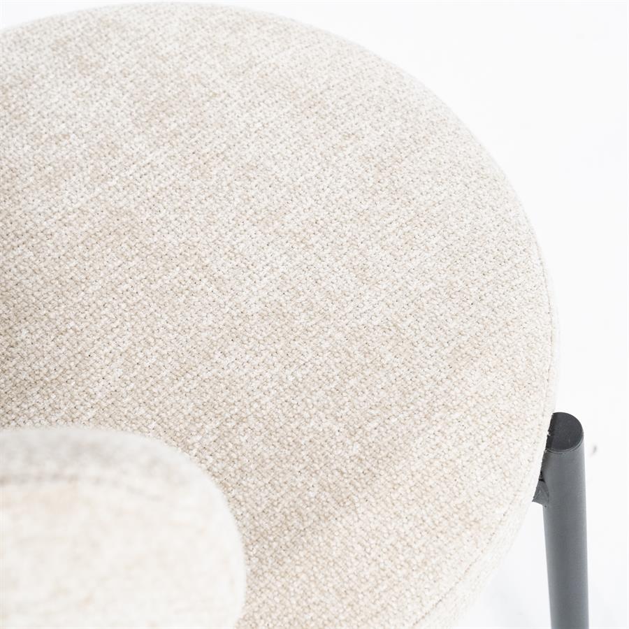 Stoel Oasis 54.5x59.5x78.5 – beige | By Boo