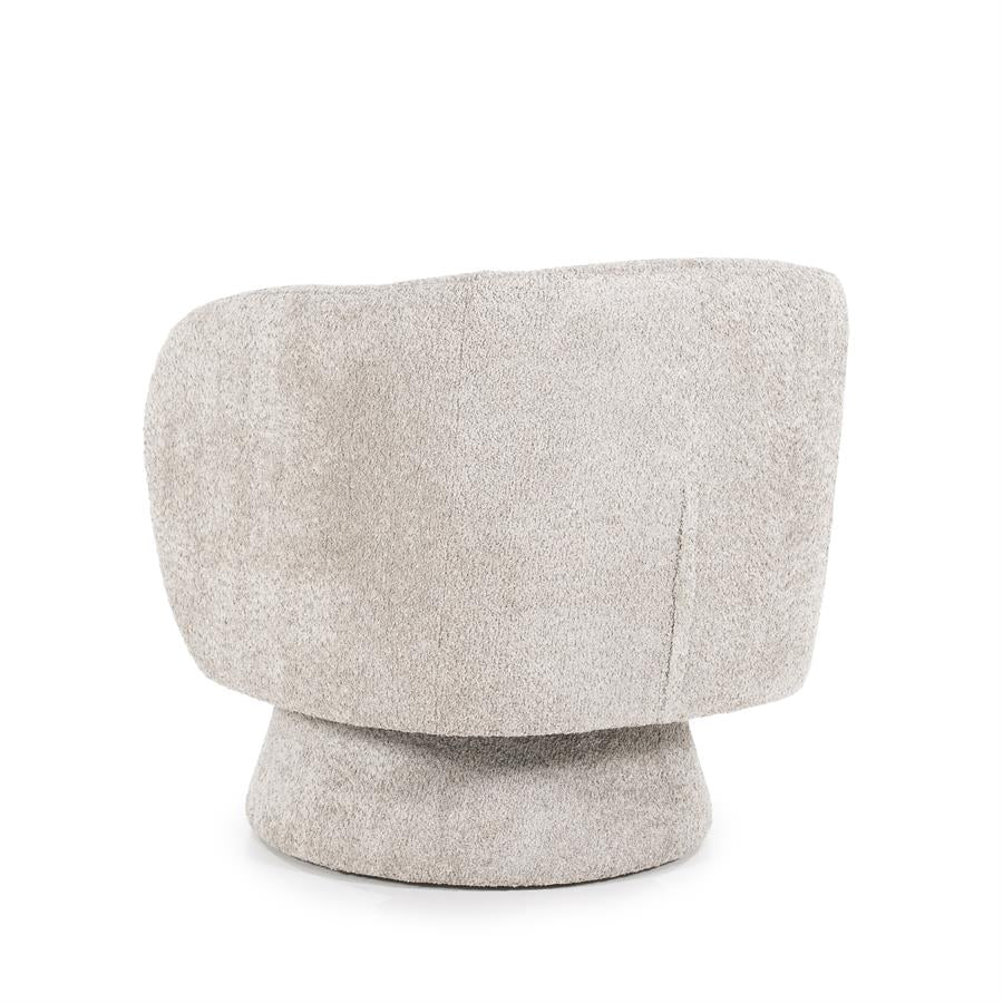 Lounge chairs Balou 78x81x77 – taupe | By Boo