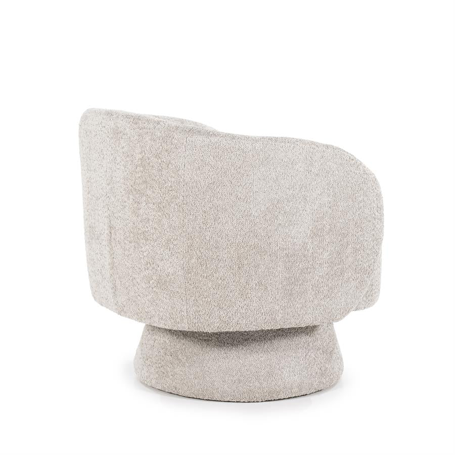 Lounge chairs Balou 78x81x77 – taupe | By Boo