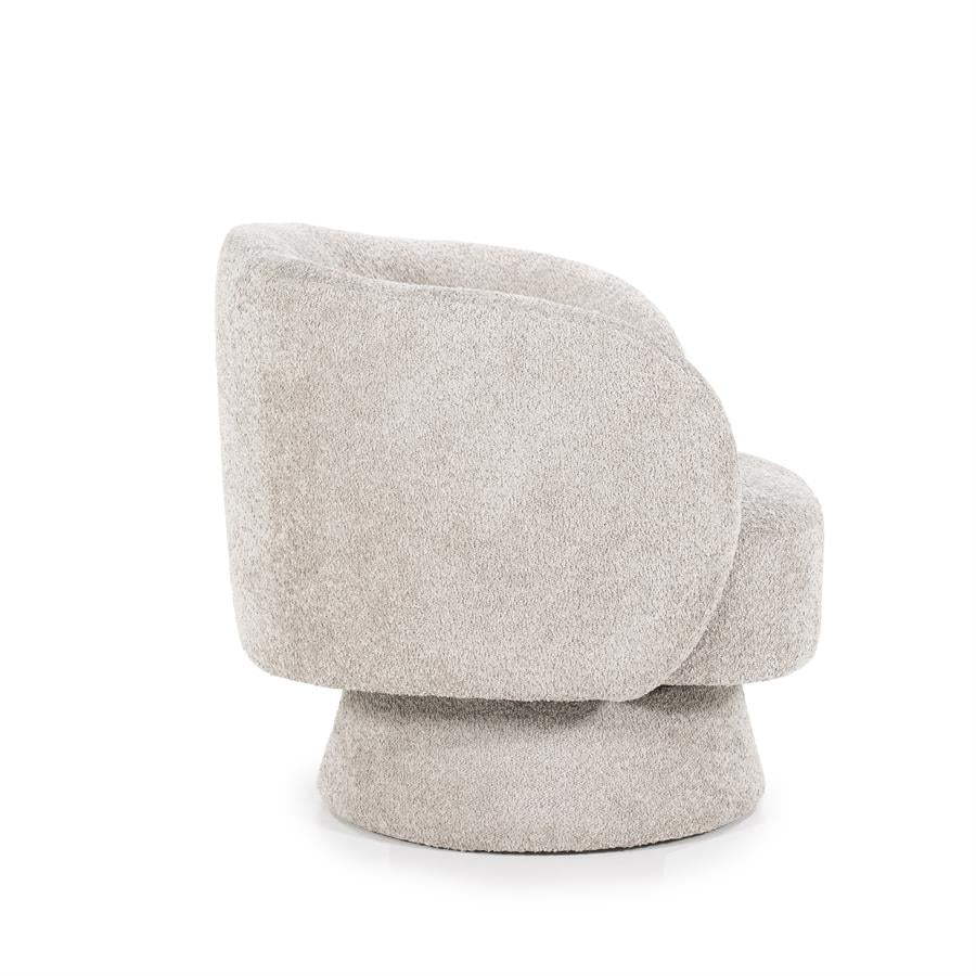 Lounge chairs Balou 78x81x77 – taupe | By Boo
