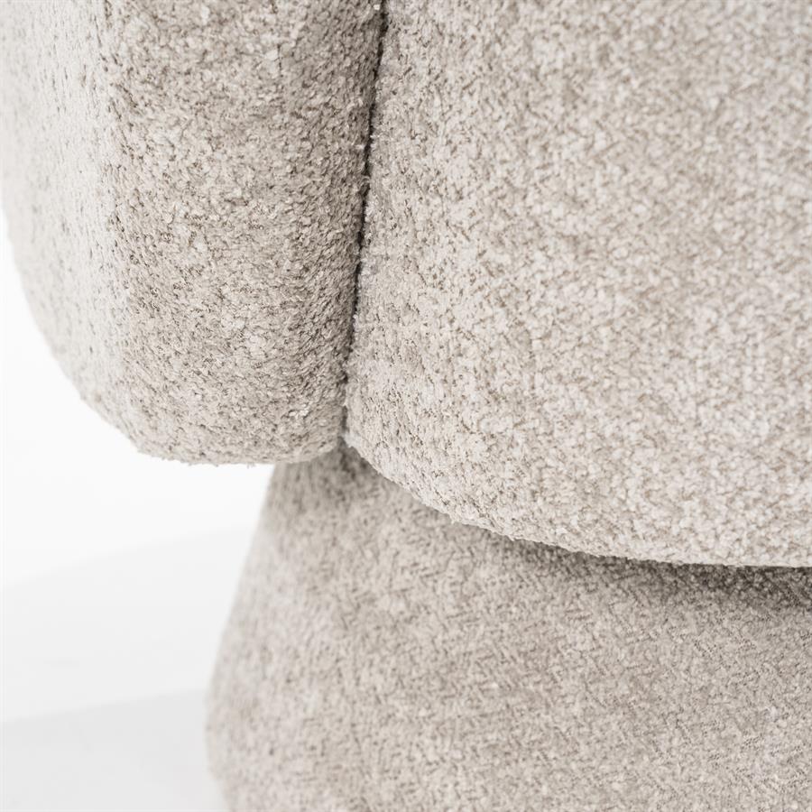 Lounge chairs Balou 78x81x77 – taupe | By Boo