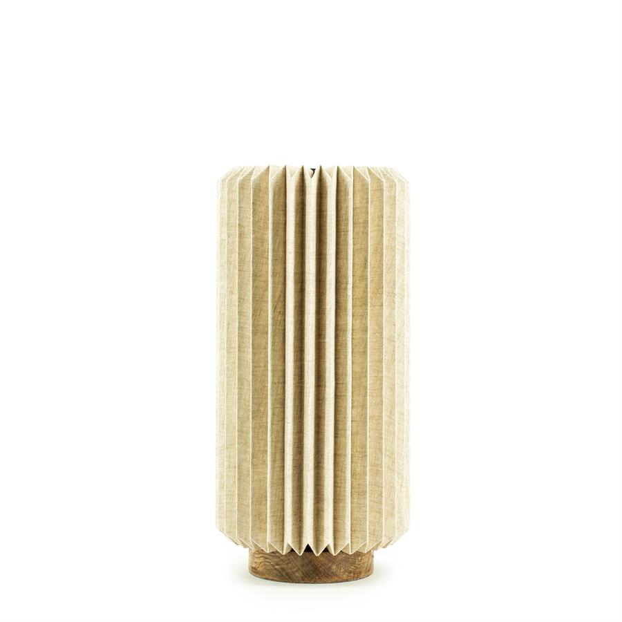 Lamp Table Lamp Zuki 26x26x62 – natuurlijk | By Boo
