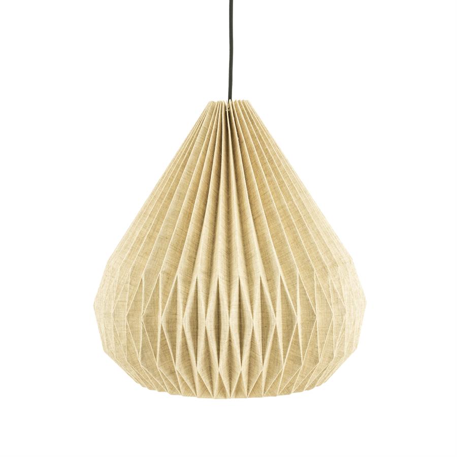 Lamp Pendant lamp Zuki 3 41x41x45 – natuurlijk | By Boo
