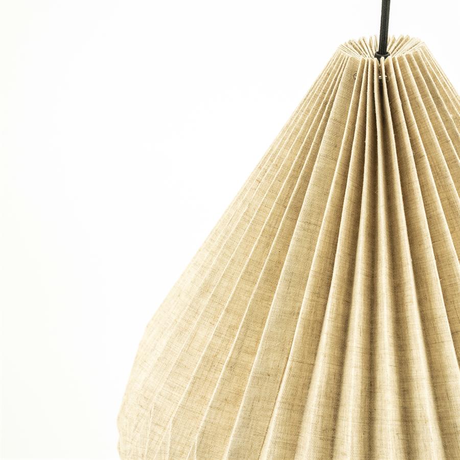 Lamp Pendant lamp Zuki 3 41x41x45 – natuurlijk | By Boo