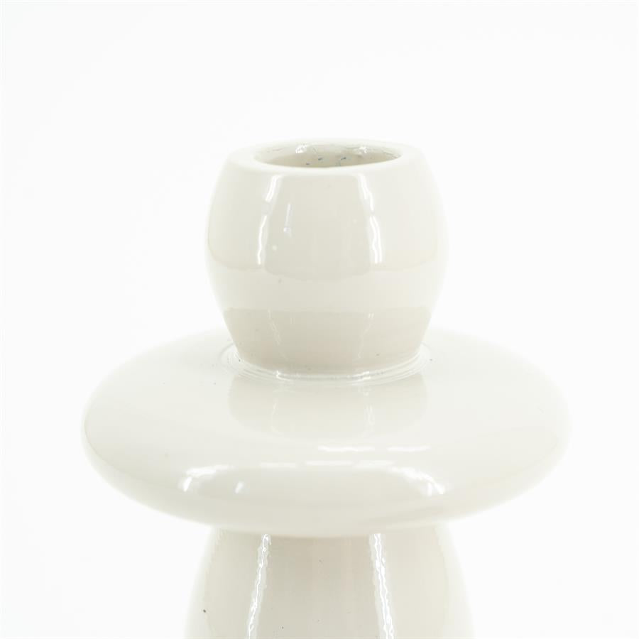 Candles Barolo (set of 2) 8x8x20 / 8.5x8.5x9 – beige | By Boo