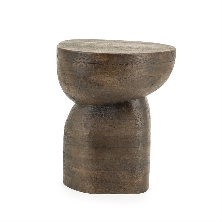Tables Side table Cobble 37x30x46 – bruin | By Boo