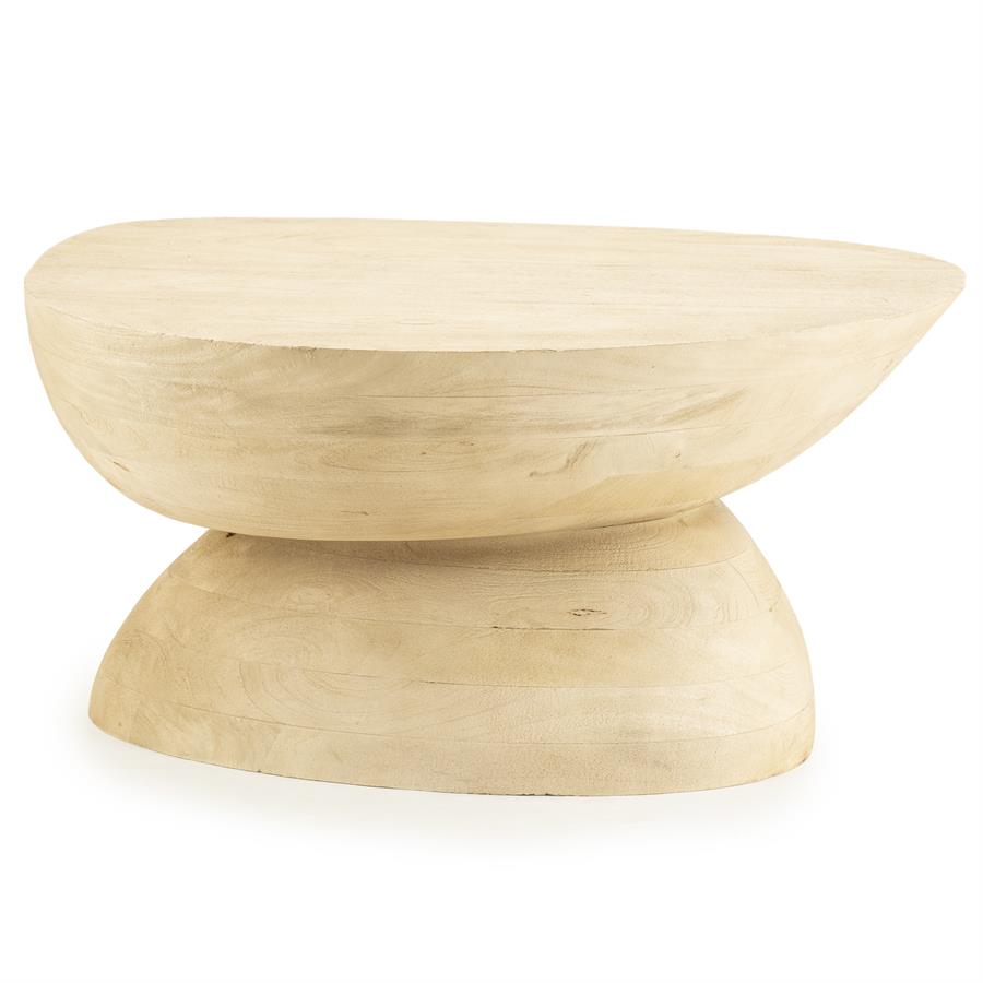 Tables Coffee table Cobble 75x59x35 – natuurlijk | By Boo