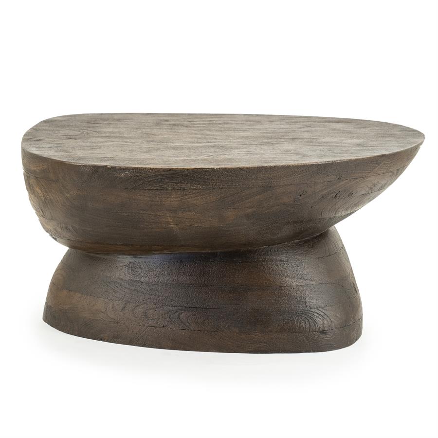 Tables Coffee table Cobble 75x59x35 – bruin | By Boo