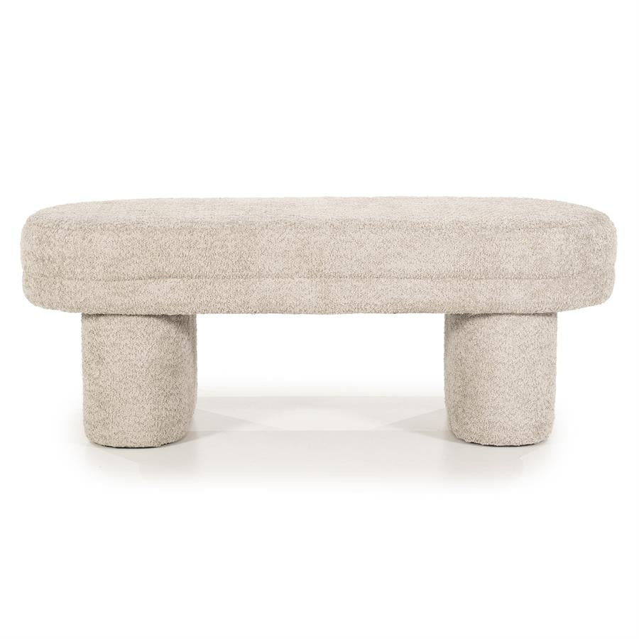 Poufs and stools Rama 120x45x45 – taupe | By Boo